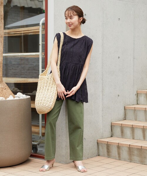 FREAK'S STORE(フリークスストア)の「【限定展開】総刺繍 レース ブラウス(シャツ/ブラウス・レディース・オフホワイト/ブラック・フリ-)」の3枚目の写真