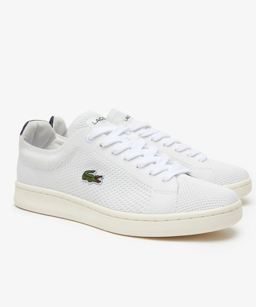 LACOSTE(ラコステ)の「メンズ CARNABY PIQUEE 123 1 SMA(スニーカー・メンズ・ホワイト×ネイビー/グリーン/ネイビー/ホワイト×グリーン/レッド/イエロー・28.0cm/26.0cm/26.5cm/25.5cm/28.5cm/27.0cm/25.0cm)」の2枚目の写真