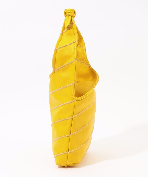 HEREU(ヘリュー)の「HEREU COSTURA MINI Patchwork Knotted ホーボーバッグ(ハンドバッグ・レディース・ホワイト系その他/イエロー系その他2・FREE)」の4枚目の写真