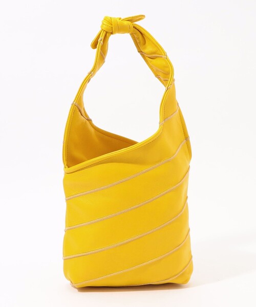 HEREU(ヘリュー)の「HEREU COSTURA MINI Patchwork Knotted ホーボーバッグ(ハンドバッグ・レディース・ホワイト系その他/イエロー系その他2・FREE)」の5枚目の写真
