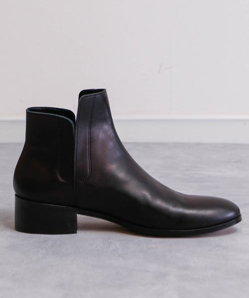 ごーどん ブーツ PADRONE パドローネ / BL INNERGORE BOOTS インナーゴア レザー