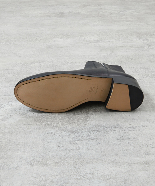 PADRONE（パドローネ）の「PADRONE パドローネ / BL INNERGORE BOOTS インナーゴア レザーヒールブーツ / PU8394-1102（ブーツ・メンズ・アッシュブラウン/ブラック・40/41/42）」の15枚目の写真