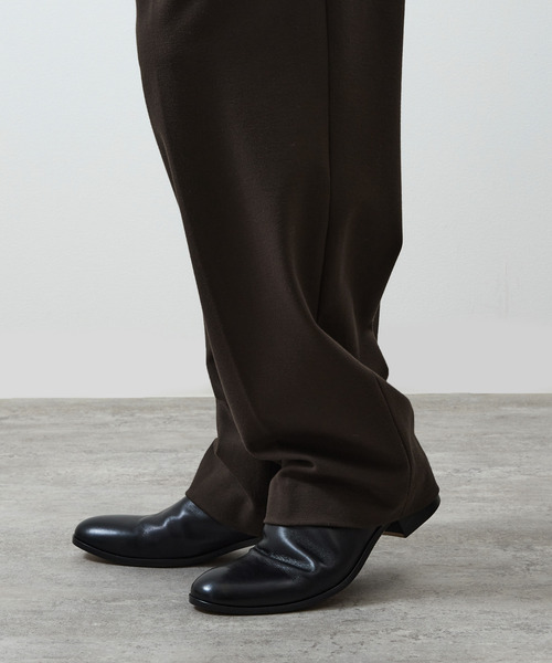 PADRONE（パドローネ）の「PADRONE パドローネ / BL INNERGORE BOOTS インナーゴア レザーヒールブーツ / PU8394-1102（ブーツ・メンズ・アッシュブラウン/ブラック・40/41/42）」の18枚目の写真