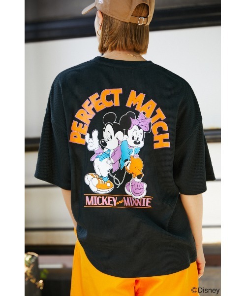 RODEO CROWNS WIDE BOWL（ロデオクラウンズワイドボウル）の「(M&M)ワッフルトップス（その他トップス・レディース・サックスブルー/オフホワイト/チャコールグレー/スモークピンク・FREE）」の3枚目の写真