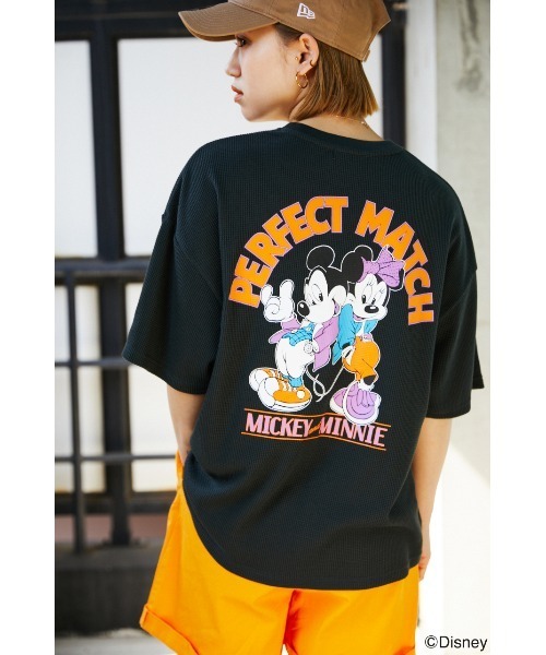 RODEO CROWNS WIDE BOWL（ロデオクラウンズワイドボウル）の「(M&M)ワッフルトップス（その他トップス・レディース・サックスブルー/オフホワイト/チャコールグレー/スモークピンク・FREE）」の8枚目の写真