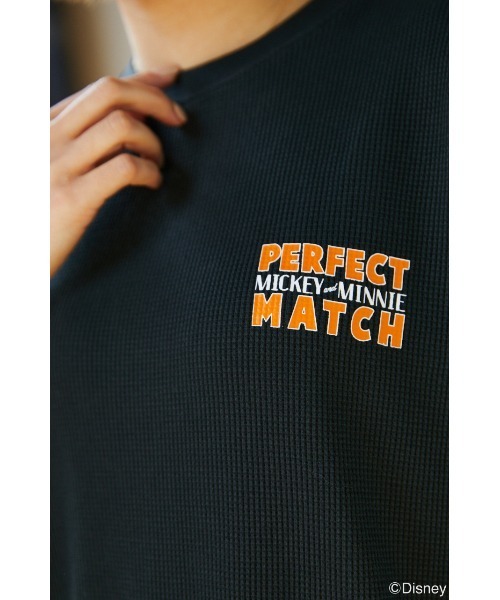 RODEO CROWNS WIDE BOWL（ロデオクラウンズワイドボウル）の「(M&M)ワッフルトップス（その他トップス・レディース・サックスブルー/オフホワイト/チャコールグレー/スモークピンク・FREE）」の9枚目の写真