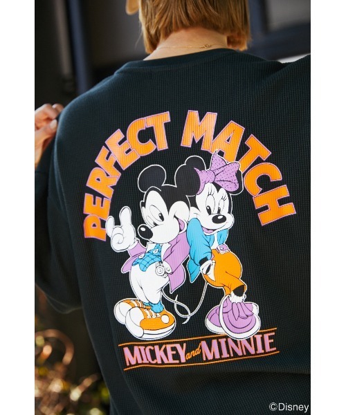 RODEO CROWNS WIDE BOWL（ロデオクラウンズワイドボウル）の「(M&M)ワッフルトップス（その他トップス・レディース・サックスブルー/オフホワイト/チャコールグレー/スモークピンク・FREE）」の10枚目の写真