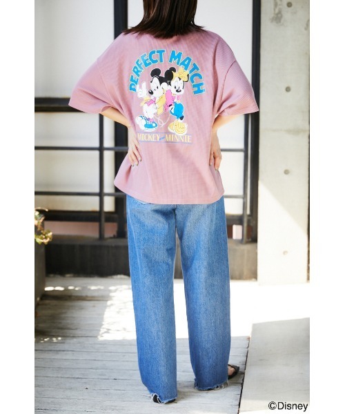 RODEO CROWNS WIDE BOWL（ロデオクラウンズワイドボウル）の「(M&M)ワッフルトップス（その他トップス・レディース・サックスブルー/オフホワイト/チャコールグレー/スモークピンク・FREE）」の12枚目の写真