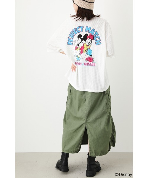 RODEO CROWNS WIDE BOWL（ロデオクラウンズワイドボウル）の「(M&M)ワッフルトップス（その他トップス・レディース・サックスブルー/オフホワイト/チャコールグレー/スモークピンク・FREE）」の16枚目の写真