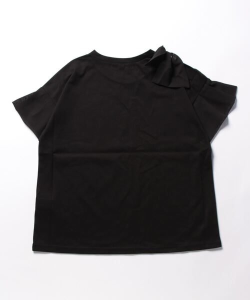 PICCIN(ピッチン)の「肩リボンカットソー(Tシャツ/カットソー・レディース・オフホワイト/ブラック・M)」の16枚目の写真
