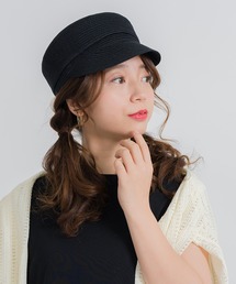 FUNALIVE（ファンアライブ）の「PAGE ONE ウォッシャブルペーパー風キャスケット（キャスケット）」