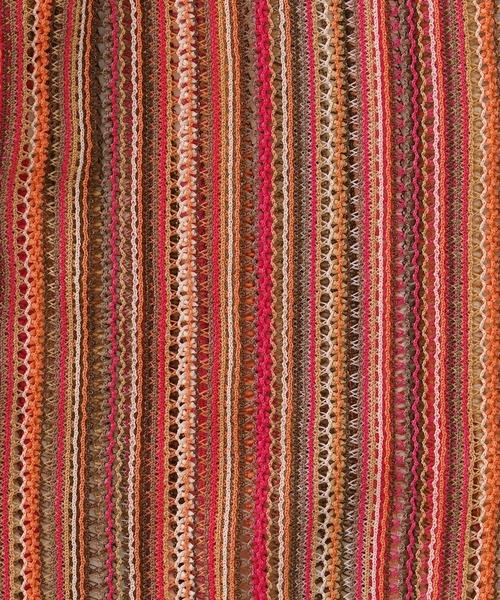 CIAOPANIC TYPY(チャオパニックティピー)の「【KIDS】バルファレースマルチストライプシャツ(シャツ/ブラウス・キッズ・グリーン/オレンジ・M/XL/XXL)」の7枚目の写真