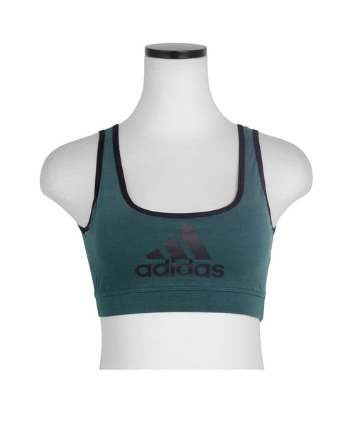 adidas（アディダス）の「adidas アディダス ハーフトップ レディース（ブラジャー・レディース・グレー/ブラック/カーキ/グリーン・LARGE/MEDIUM/X-LARGE/SMALL）」の4枚目の写真