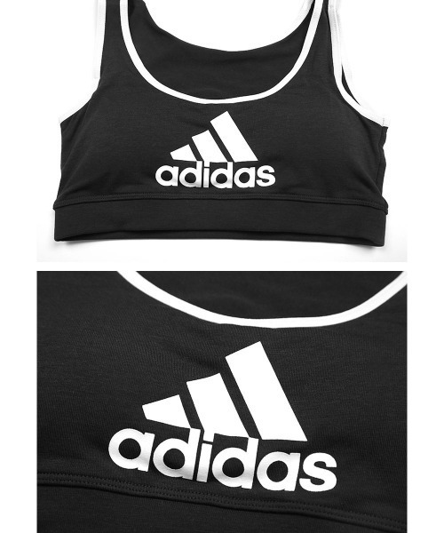 adidas（アディダス）の「adidas アディダス ハーフトップ レディース（ブラジャー・レディース・グレー/ブラック/カーキ/グリーン・LARGE/MEDIUM/X-LARGE/SMALL）」の10枚目の写真