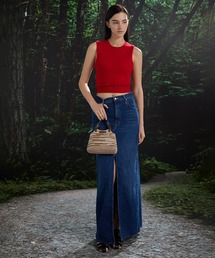 CHARLES & KEITH | ノットハンドル ニットトートバッグ(ショルダーバッグ)