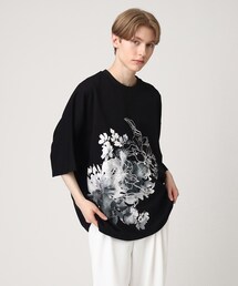 ◆フラワー&エンブロ ムササビドルマンTシャツ