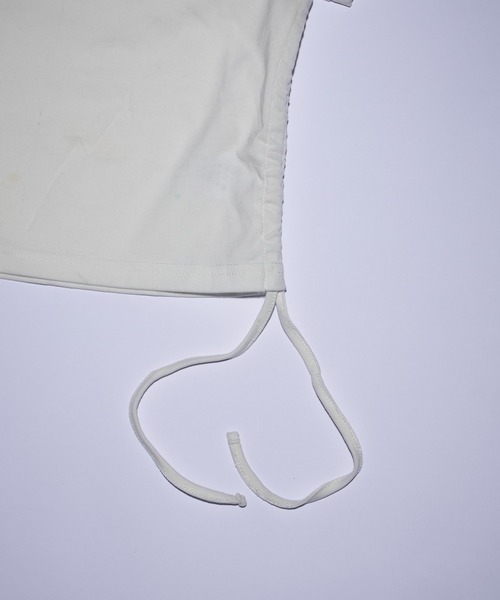 WHO'S WHO gallery(フーズフーギャラリー)の「【HiNT/ヒント】サイドシャーリングTEE(Tシャツ/カットソー・レディース・ホワイト/ブラック/ネイビー・FREE)」の19枚目の写真