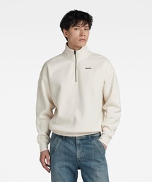 G-STAR（ジースター）の「SKIPPER LOOSE SWEATER/ハーフジップ/スウェット/オーバーサイズ（スウェット）」