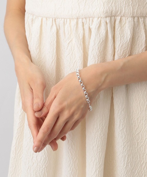 A part by(アパートバイ)の「ミドルチェーンブレスレット(ブレスレット・レディース・シルバー/ゴールド・FREE)」の5枚目の写真