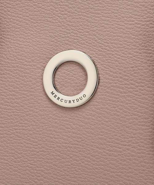 MERCURYDUO（マーキュリーデュオ）の「【MERCURYDUO/マーキュリーデュオ】メタルアイレット　ミニハンドバッグ（ハンドバッグ・レディース・ブラック/アイボリー/スモークピンク/ベージュ系その他/ベージュ・FREE）」の16枚目の写真