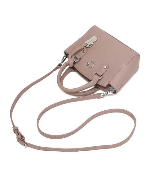 MERCURYDUO（マーキュリーデュオ）の「【MERCURYDUO/マーキュリーデュオ】メタルアイレット　ミニハンドバッグ（ハンドバッグ・レディース・ブラック/アイボリー/スモークピンク/ベージュ系その他/ベージュ・FREE）」の21枚目の写真