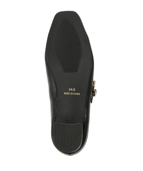 Juze(ジュゼ)の「ダブルストラップメリージェーン(バレエシューズ・レディース・ブラック/オフホワイト・24.0cm/23.0cm/23.5cm)」の13枚目の写真