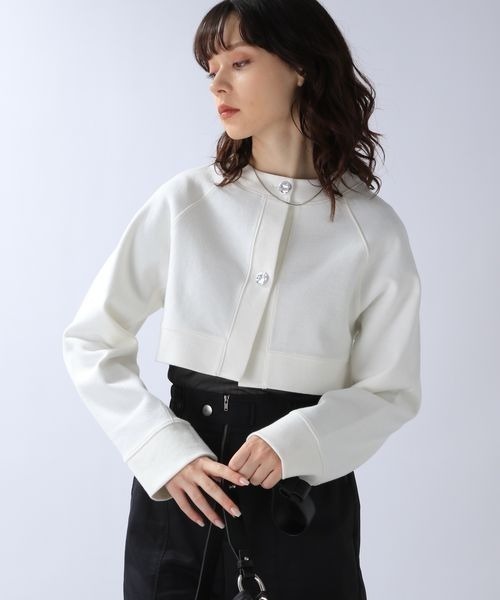 トゥモローランドコレクション　シープミルド　2way プルオーバー　カーディガン トゥモローランドコレクション シープミルド 2way プルオーバー