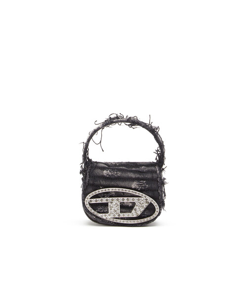DIESEL（ディーゼル）の「レディース レザー クロスボディバッグXS（ショルダーバッグ・レディース・ブラック・UNI）」の7枚目の写真