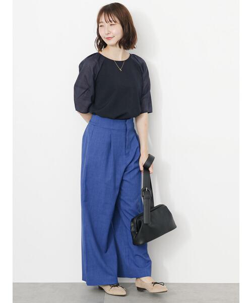 Te chichi TERRASSE(テチチテラス)の「ローヒールリボンパンプス(パンプス・レディース・ネイビー/ベージュ/ピンク/ブラック・M/L)」の13枚目の写真