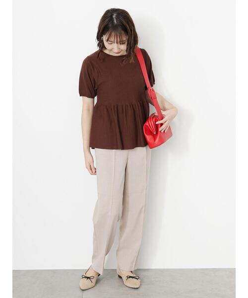 Te chichi TERRASSE(テチチテラス)の「ローヒールリボンパンプス(パンプス・レディース・ネイビー/ベージュ/ピンク/ブラック・M/L)」の14枚目の写真