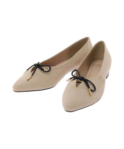 Te chichi TERRASSE(テチチテラス)の「ローヒールリボンパンプス(パンプス・レディース・ネイビー/ベージュ/ピンク/ブラック・M/L)」の20枚目の写真