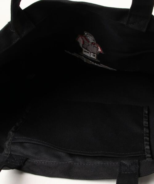 BEN DAVIS（ベンデイビス）の「【BEN DAVIS】刺繍トートバッグ（トートバッグ・レディース・ブラック/ナチュラル・FREE）」の5枚目の写真