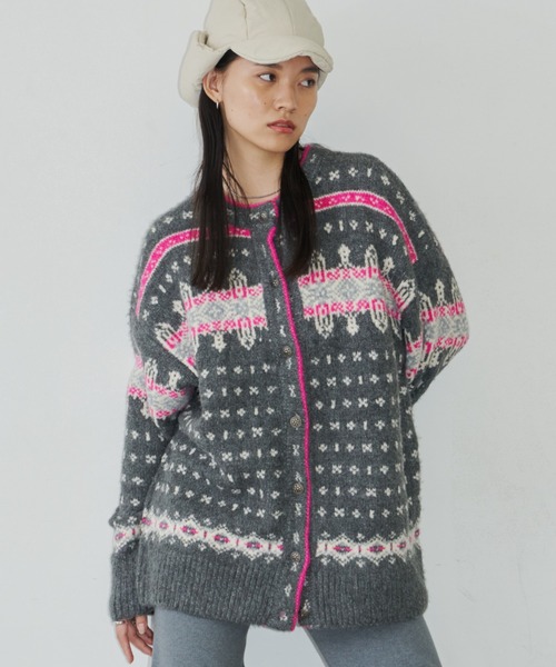 【コロポロさん専用】HOLIDAY ノルディック ショール カーディガン コロポロさん専用】HOLIDAY ノルディック ショール カーディガン