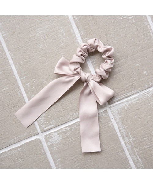 Lycee mine（リセマイン）の「ビッグリボンシュシュ（その他ヘアアクセサリー・キッズ・ブラック/ピンク/グレイッシュベージュ・フリー）」の15枚目の写真