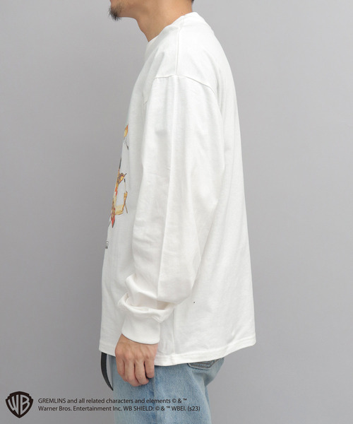 A.M.S.（エーエムエス）の「GREMRINS グレムリン ギズモ コラージュ ロングスリーブTシャツ（Tシャツ/カットソー・メンズ・ホワイト/ブラック・M/L）」の11枚目の写真