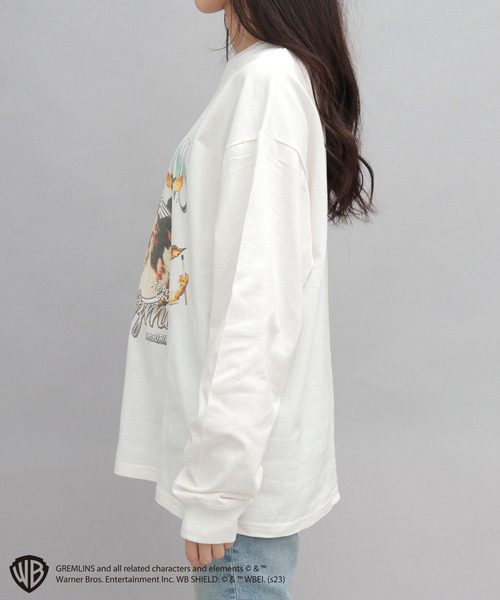 A.M.S.（エーエムエス）の「GREMRINS グレムリン ギズモ コラージュ ロングスリーブTシャツ（Tシャツ/カットソー・メンズ・ホワイト/ブラック・M/L）」の15枚目の写真