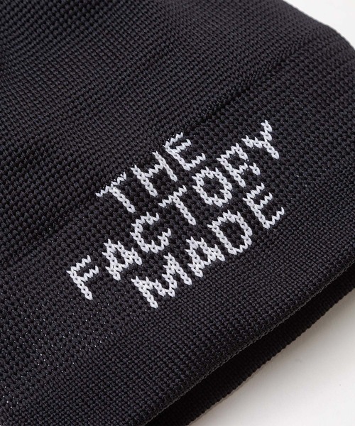 THE FACTORY MADE(ザ ファクトリー メイド)の「THE FACTORY MADE/ザファクトリーメイド ビーニー JACQUARD SHORT WATCH FM802(ニットキャップ/ビーニー・メンズ・ホワイト/ブラック/パープル/カーキ・FREE)」の9枚目の写真