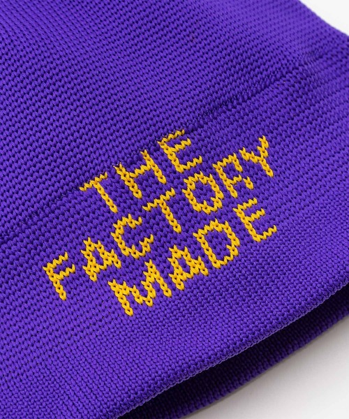 THE FACTORY MADE(ザ ファクトリー メイド)の「THE FACTORY MADE/ザファクトリーメイド ビーニー JACQUARD SHORT WATCH FM802(ニットキャップ/ビーニー・メンズ・ホワイト/ブラック/パープル/カーキ・FREE)」の13枚目の写真