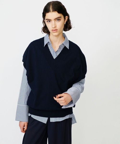 N.O.R.C（ノーク）の「コットンカシミヤニットベスト（ベスト）」 - WEAR