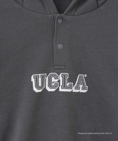 UCLA（ユーシーエルエー）の「【KIDS】【UCLA/ユーシーエルエー】TYPY別注BABYプリントスウェットロンパース（ロンパース・キッズ・アイボリー/チャコールグレー・80）」の11枚目の写真