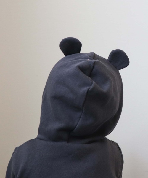 UCLA（ユーシーエルエー）の「【KIDS】【UCLA/ユーシーエルエー】TYPY別注BABYプリントスウェットロンパース（ロンパース・キッズ・アイボリー/チャコールグレー・80）」の18枚目の写真