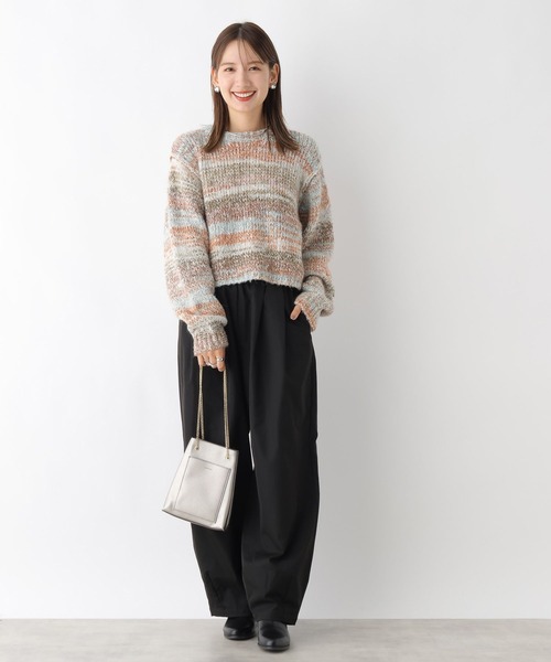 LEPSIM（レプシィム）の「イージーバルーンパンツ　980578（その他パンツ・レディース・アイボリー/ブラック/ブラウン・FREE）」の5枚目の写真