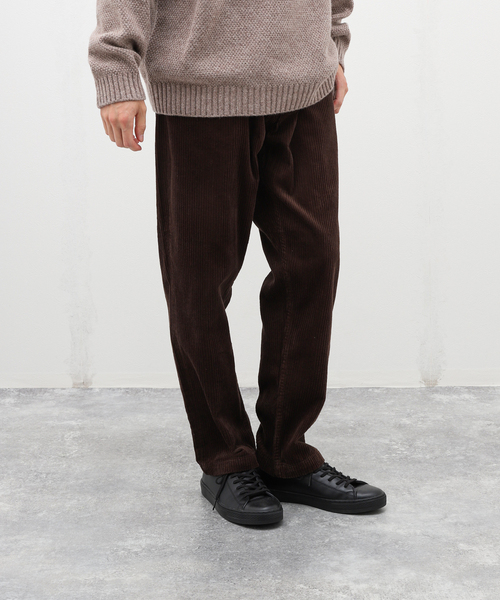 B.C STOCK（ベーセーストック）の「DAD コーデュロイパンツ（その他パンツ・メンズ・ブラック/アイボリー/ブラウン/ブルー系その他/イエロー・SMALL/MEDIUM/LARGE）」の4枚目の写真