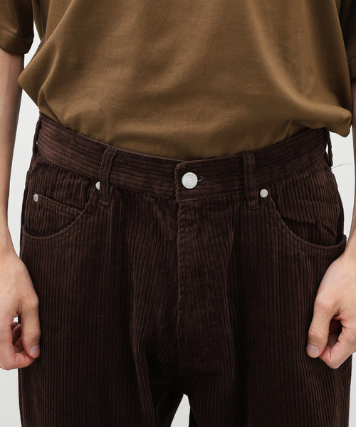 B.C STOCK（ベーセーストック）の「DAD コーデュロイパンツ（その他パンツ・メンズ・ブラック/アイボリー/ブラウン/ブルー系その他/イエロー・SMALL/MEDIUM/LARGE）」の10枚目の写真