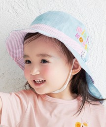 MIKI HOUSE（ミキハウス）の「日よけ付きカラフルロゴ帽子（ハット）」