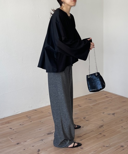 wee9s(ウィークス)の「"GIRA GIRA" glitter disco pants / ギラギラグリッターラメディスコパンツ(スウェットパンツ・レディース・ブラック/シルバー・FREE/SHORT)」の16枚目の写真