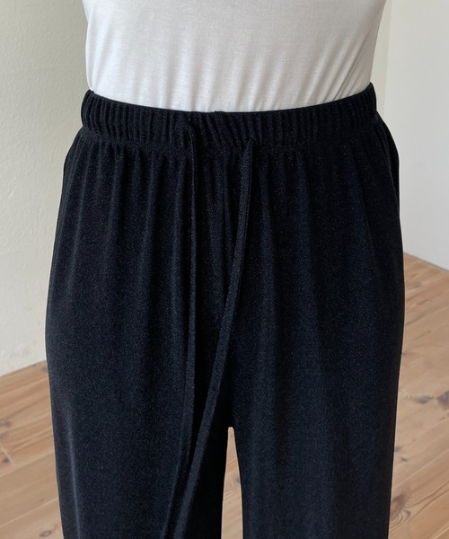 wee9s(ウィークス)の「"GIRA GIRA" glitter disco pants / ギラギラグリッターラメディスコパンツ(スウェットパンツ・レディース・ブラック/シルバー・FREE/SHORT)」の11枚目の写真