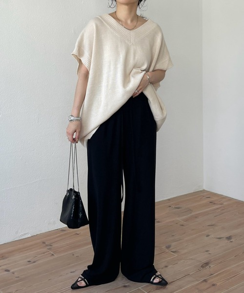 wee9s(ウィークス)の「"GIRA GIRA" glitter disco pants / ギラギラグリッターラメディスコパンツ(スウェットパンツ・レディース・ブラック/シルバー・FREE/SHORT)」の3枚目の写真