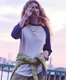 コットンベースボールTシャツ