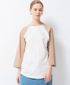 コットンベースボールTシャツ